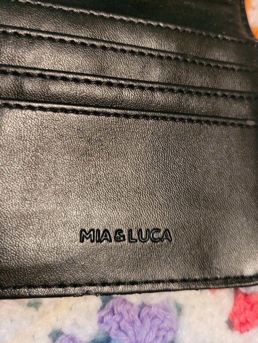 Ladies Black Leather Wallet